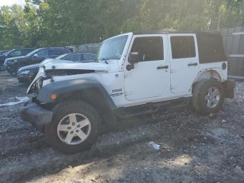  Salvage Jeep Wrangler