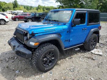  Salvage Jeep Wrangler