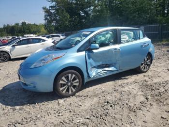  Salvage Nissan LEAF