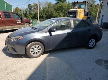  Salvage Toyota Corolla