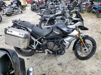  Salvage Triumph Motorcycle Tiger 900