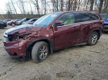  Salvage Toyota Highlander