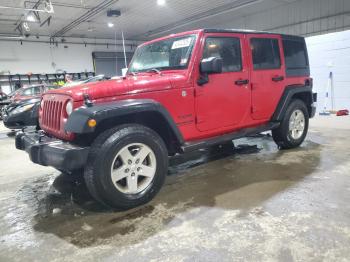  Salvage Jeep Wrangler