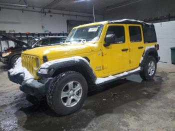  Salvage Jeep Wrangler