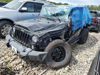  Salvage Jeep Wrangler