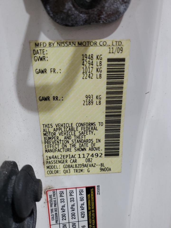 Nissan Altima S Image 10