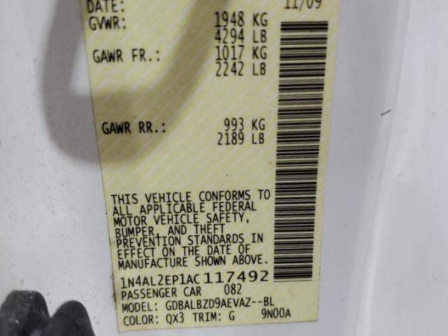 Nissan Altima S Image 10