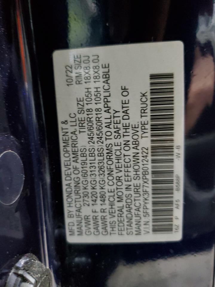 Honda Ridgeline Rtl-e Image 12