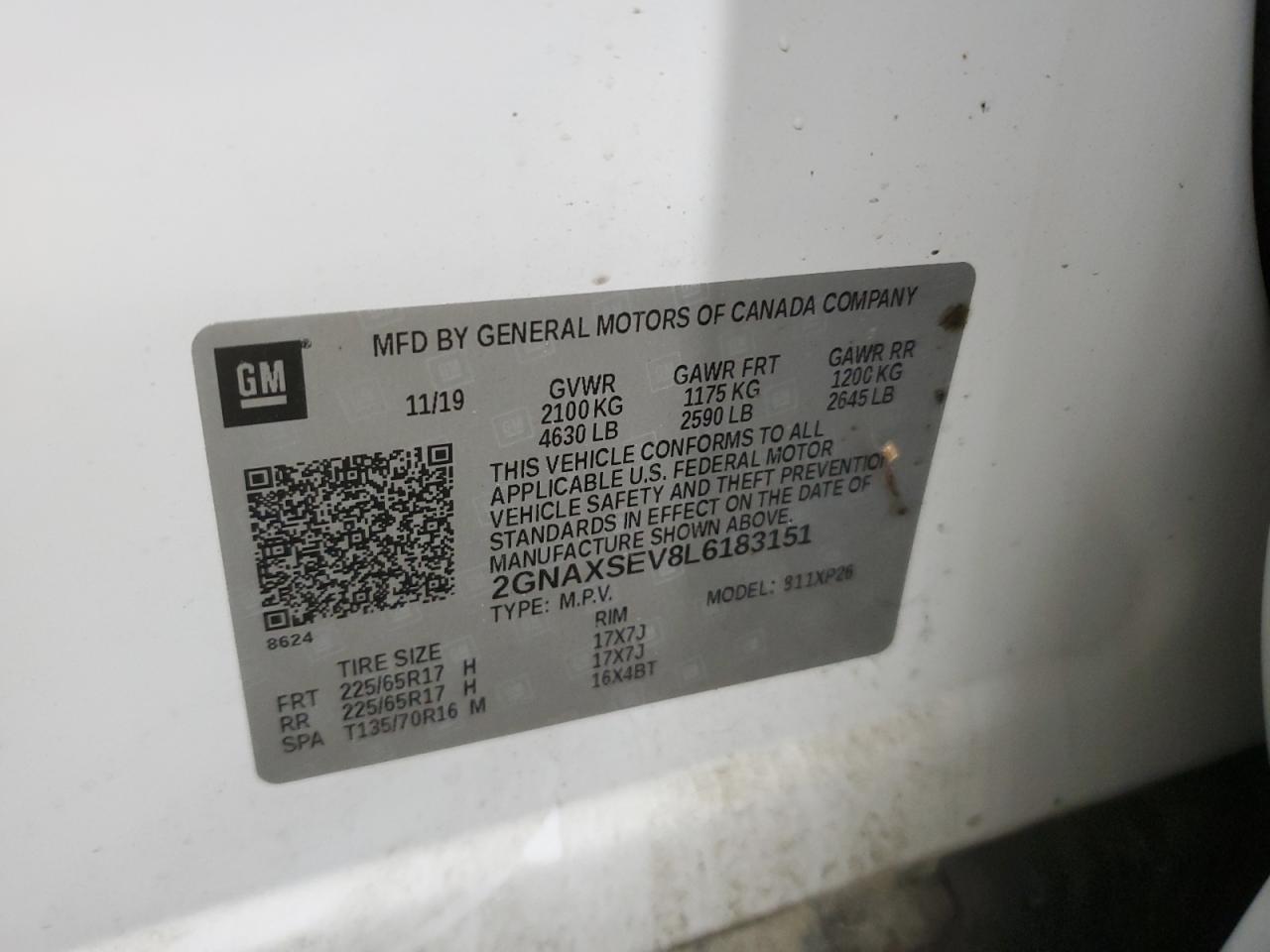 Chevrolet Equinox Ls Image 7