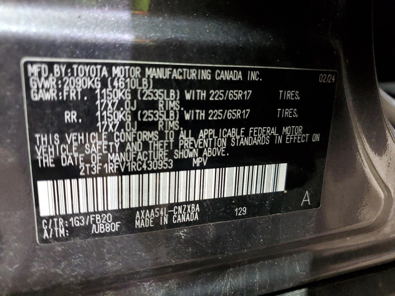 Toyota RAV4 Le Image 13