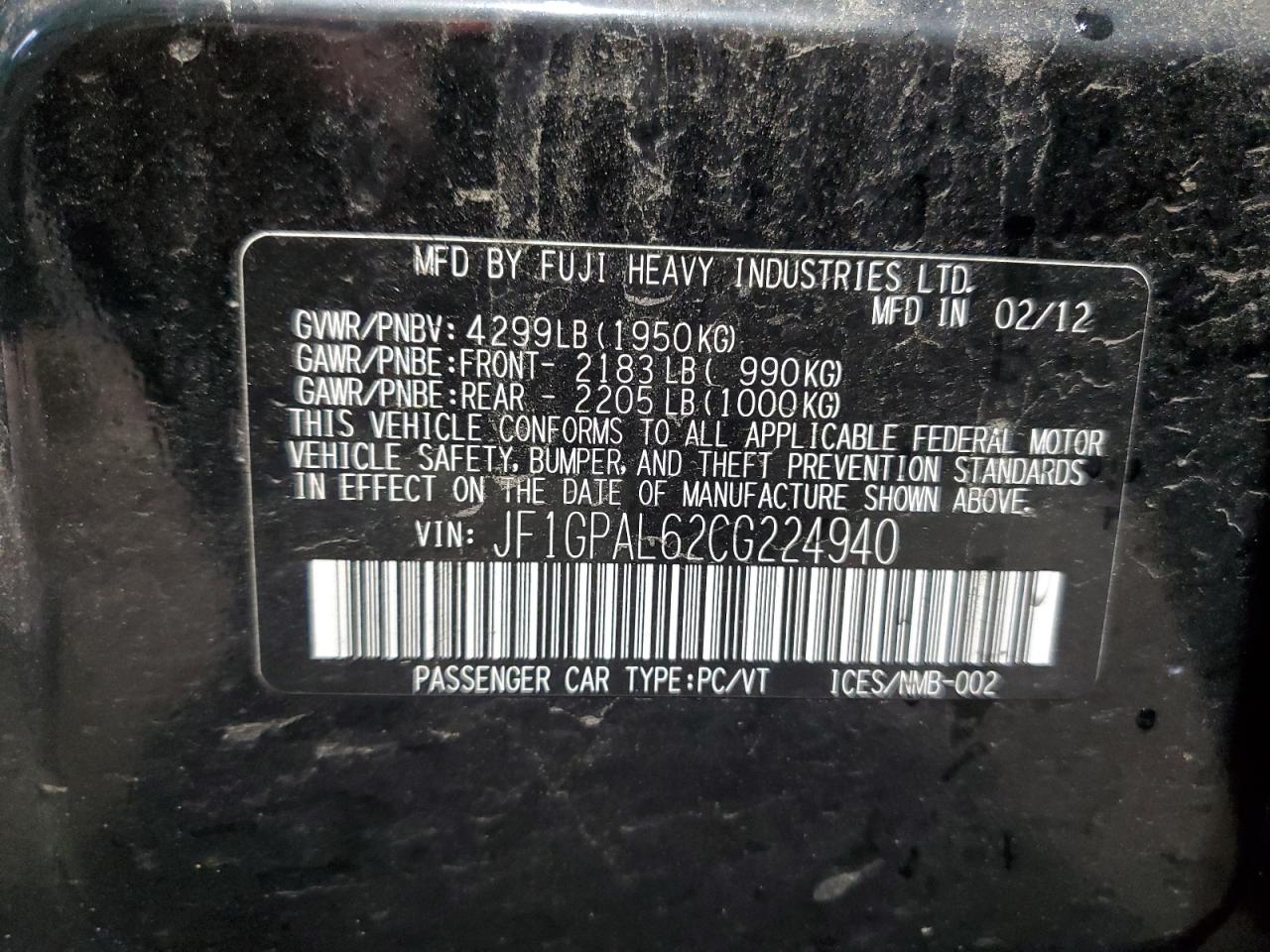 Subaru Impreza Sport Premium Image 11