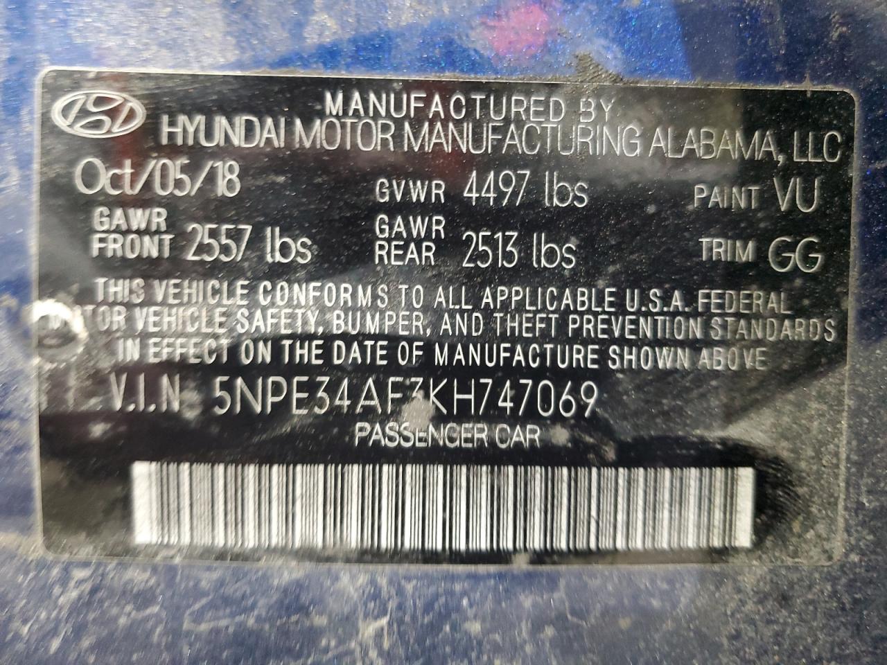 Hyundai SONATA Limited Image 12