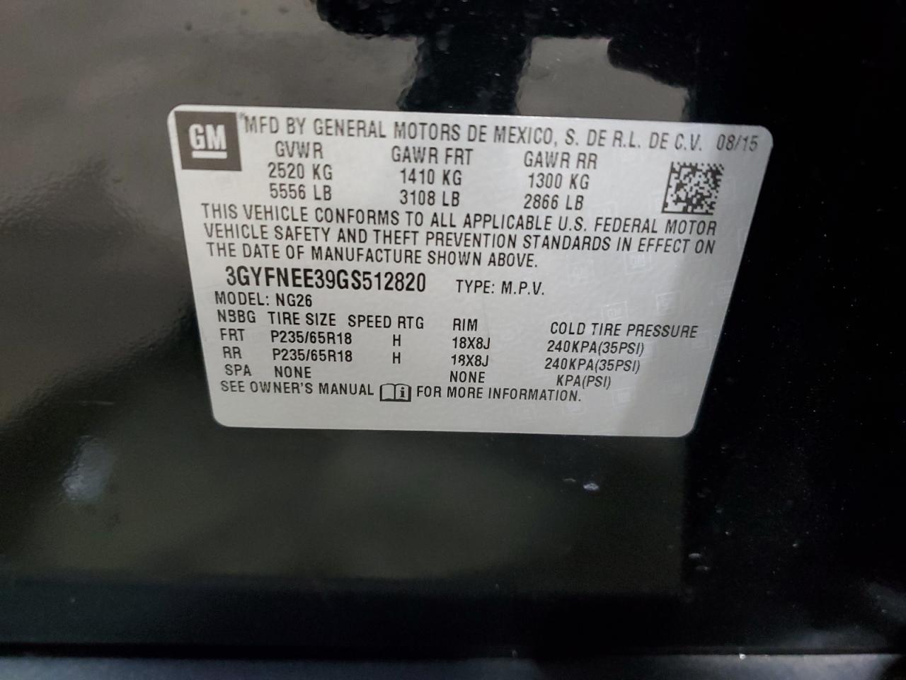 Cadillac SRX Luxury Collection Image 13