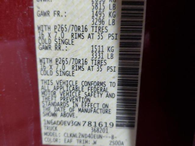 Nissan Frontier S Image 7