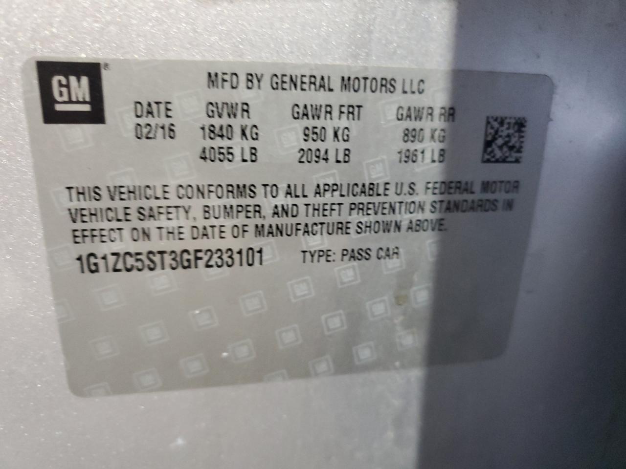 Chevrolet Malibu Ls Image 11