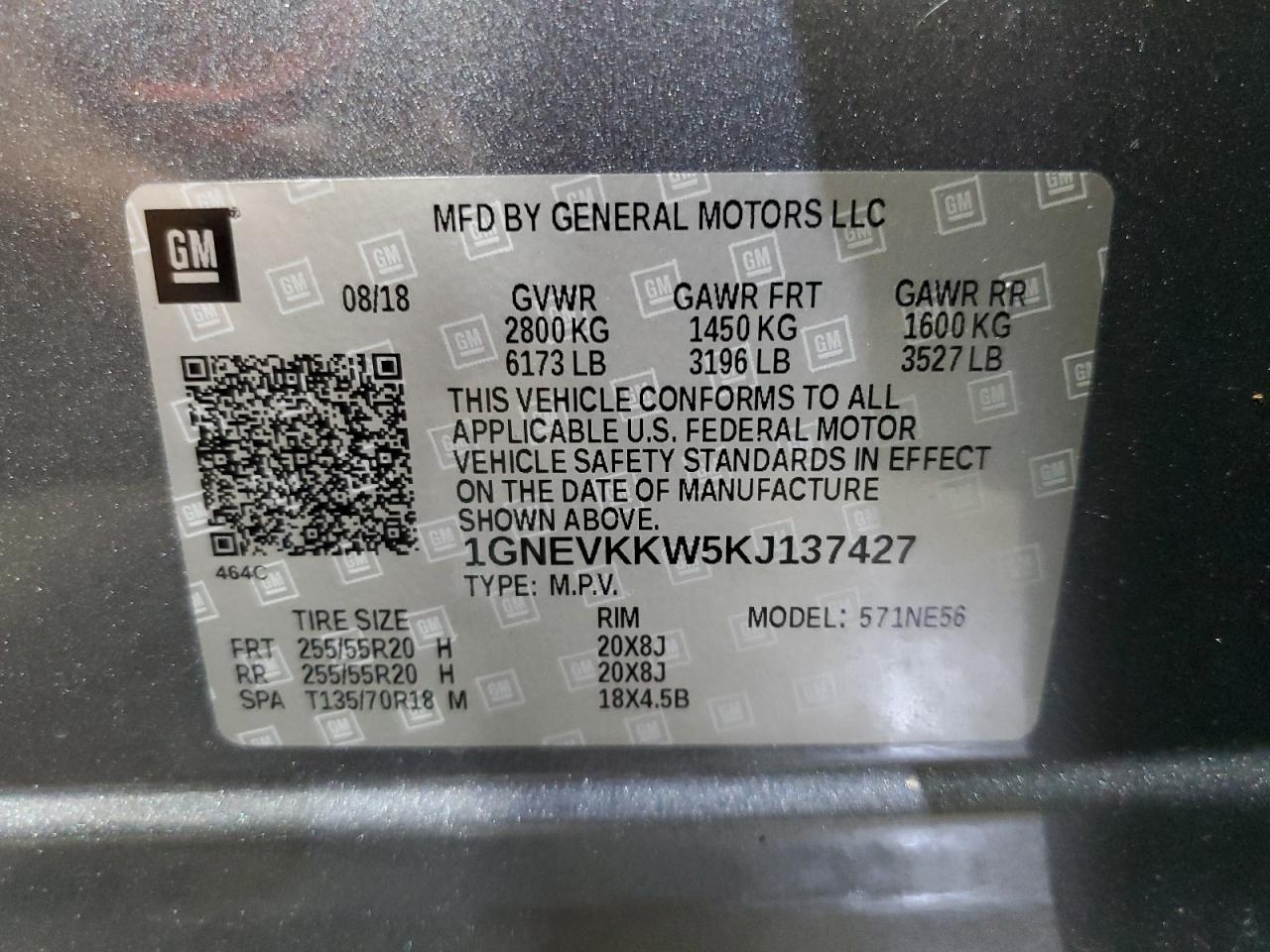 Chevrolet Traverse Premier Image 12