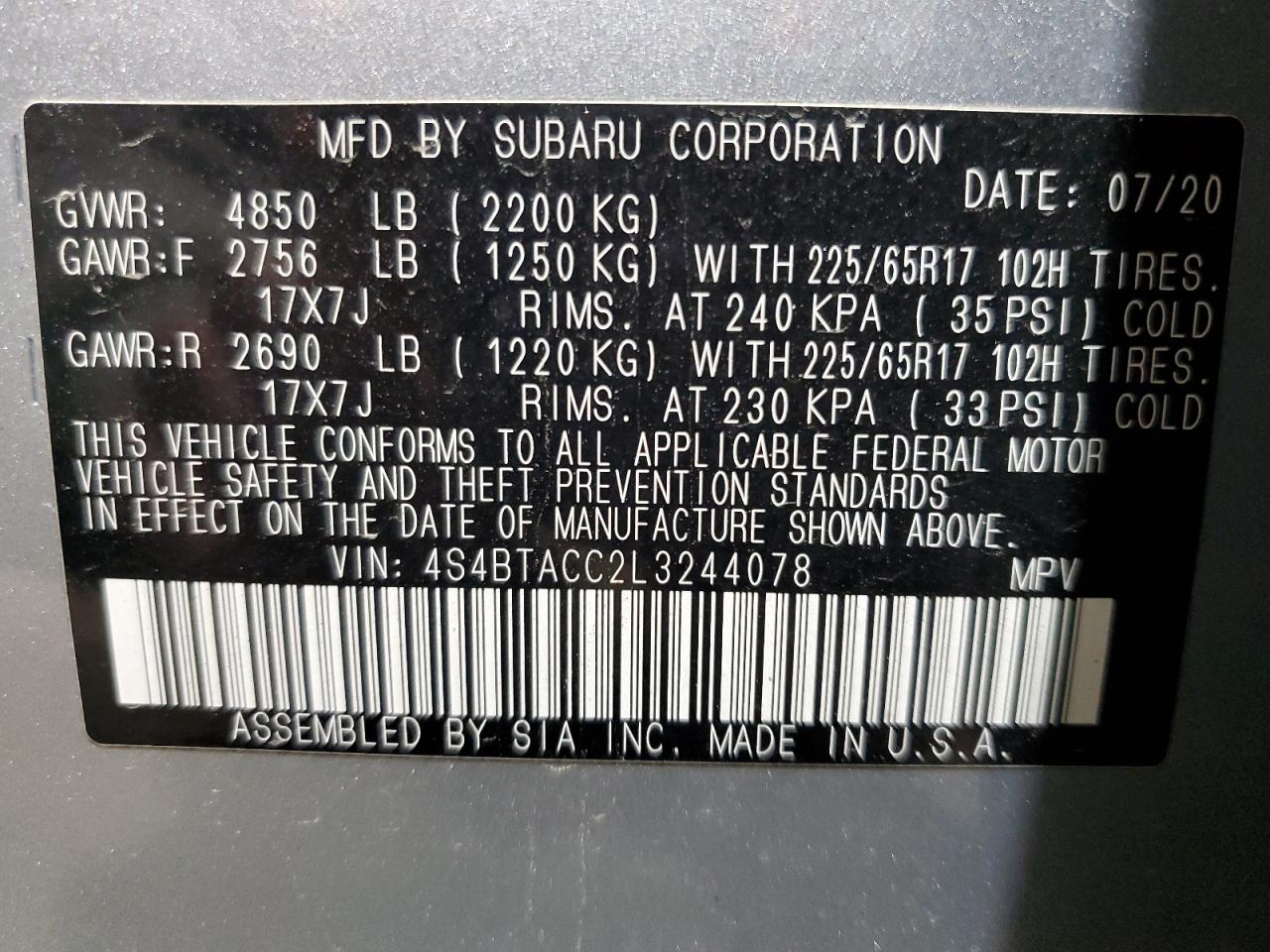 Subaru Outback Premium Image 12