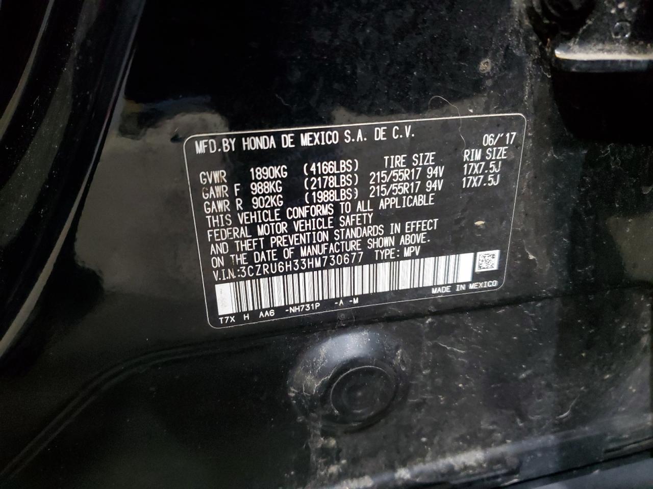 Honda HR-V Lx Image 8