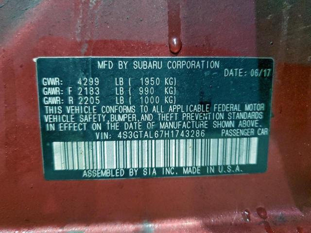 Subaru Impreza Sport Image 13