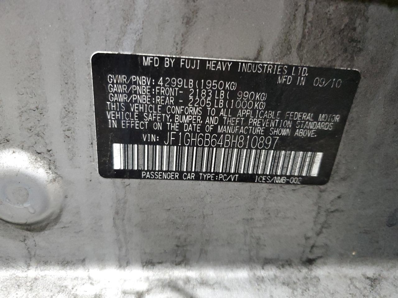 Subaru Impreza 2.5i Premium Image 10