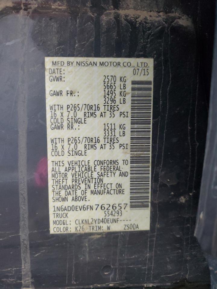 Nissan Frontier S Image 6