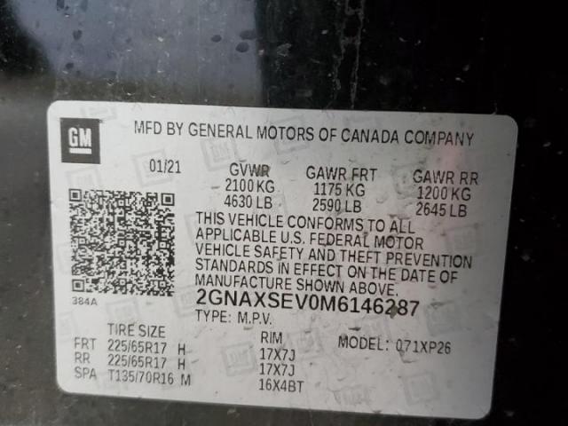 Chevrolet Equinox Ls Image 13