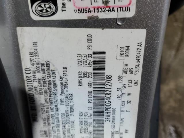 Ford Fusion Sel Image 11