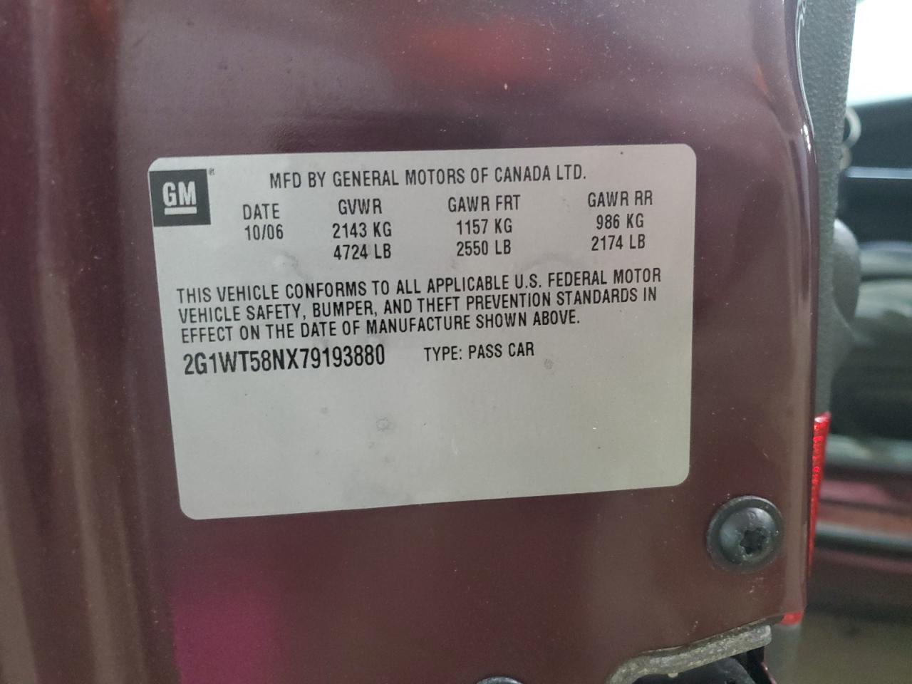 Chevrolet Impala Lt Image 12