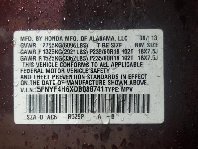 Honda Pilot Exl Image 11