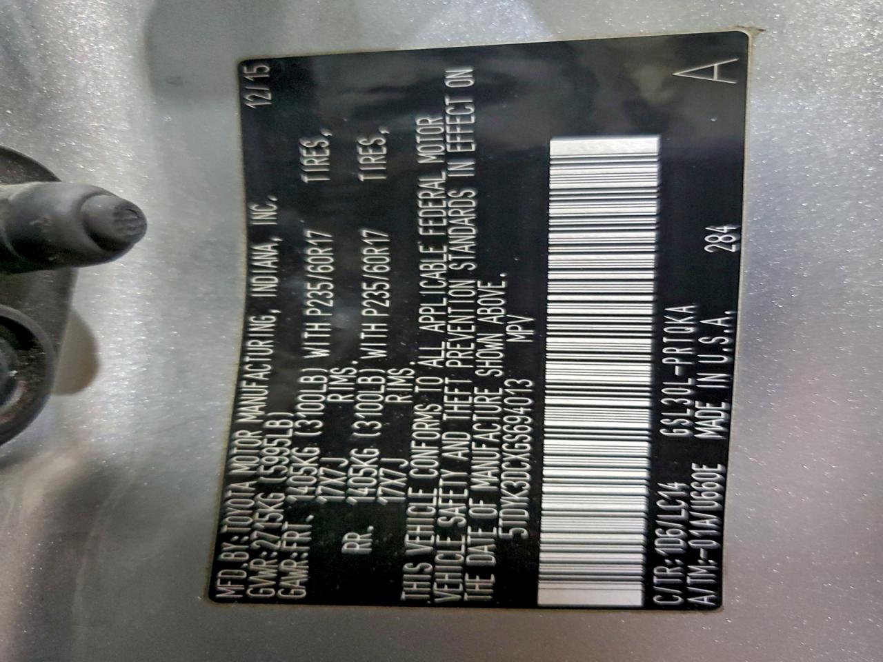 Toyota Sienna Xle Image 12