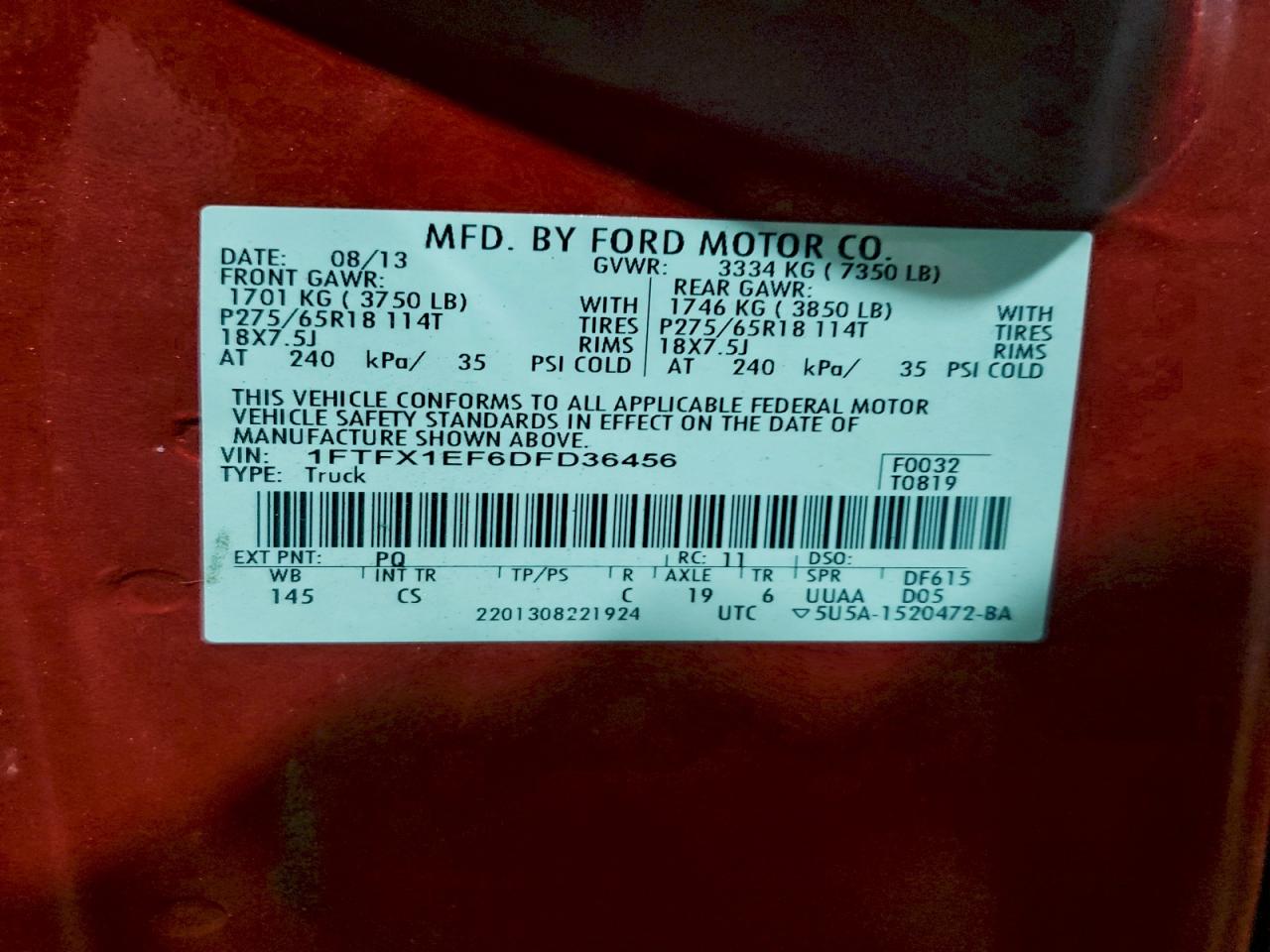 Ford F-150 Super Cab Image 10