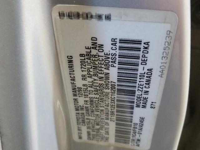 Toyota Corolla Ve Image 10