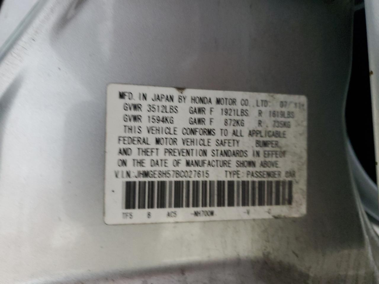 Honda Fit Sport Image 9