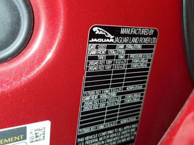 Jaguar F-PACE Svr Image 5