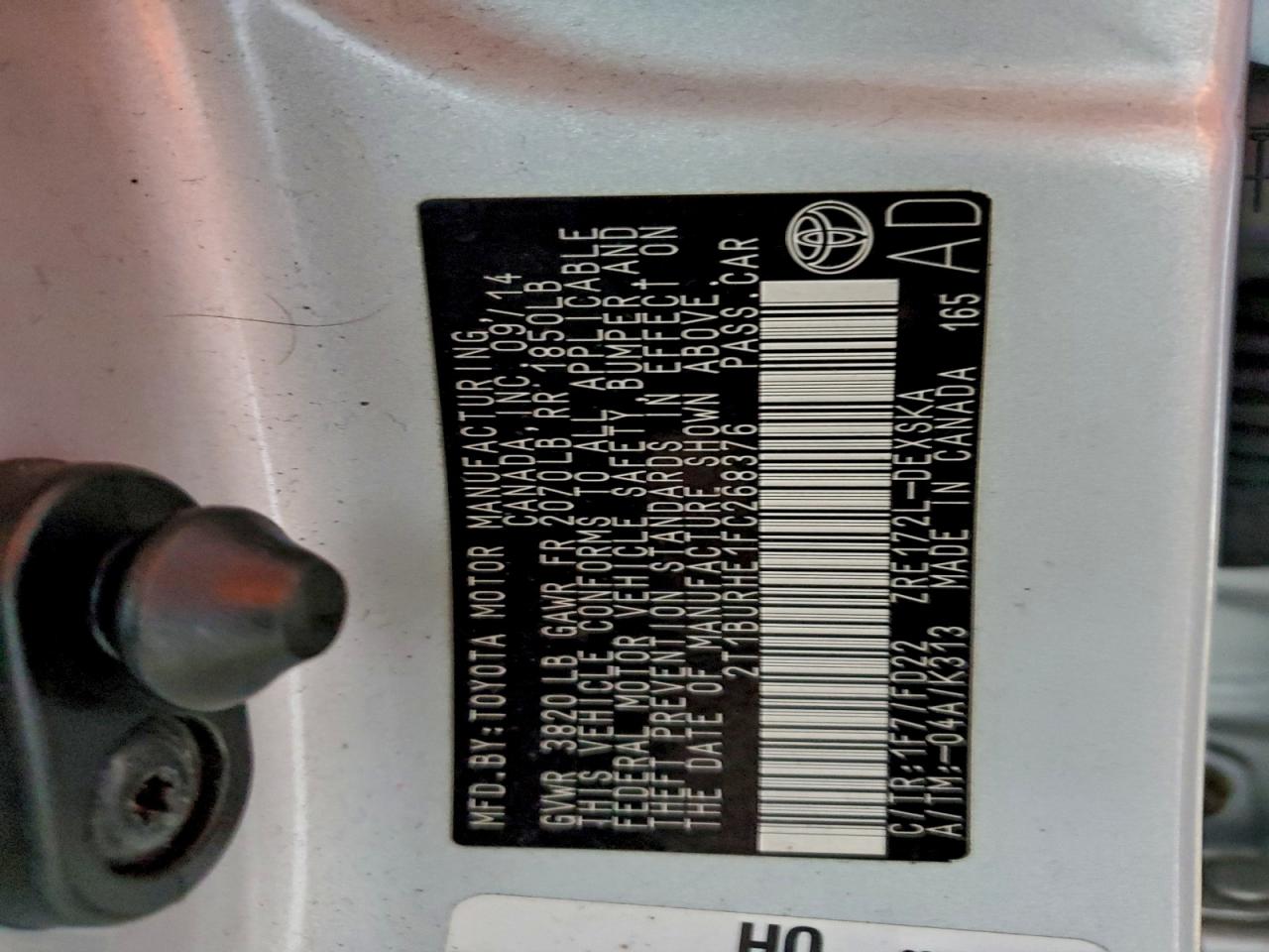 Toyota Corolla L Image 9