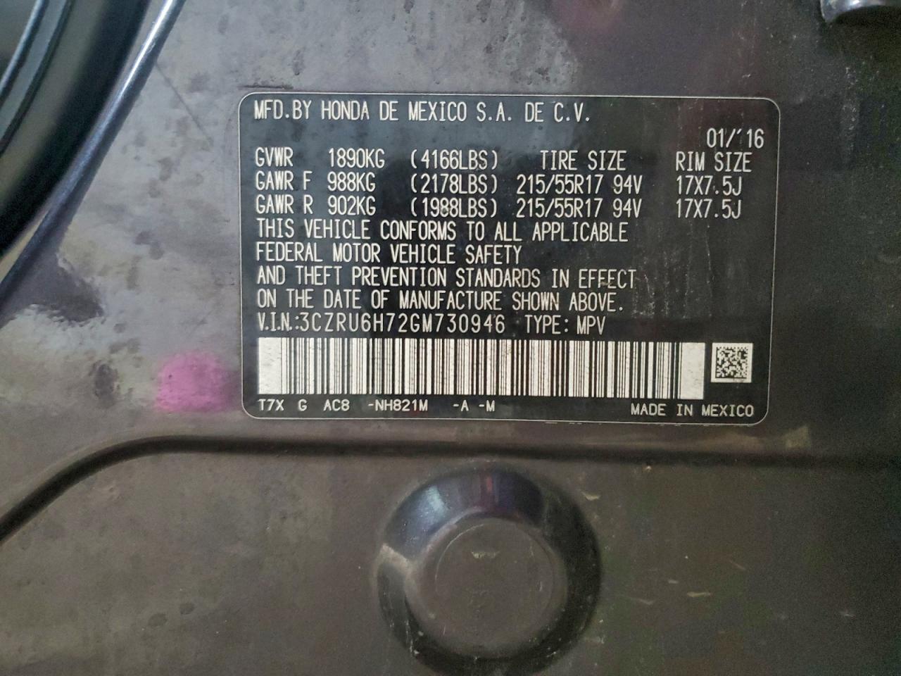 Honda HR-V Exl Image 8