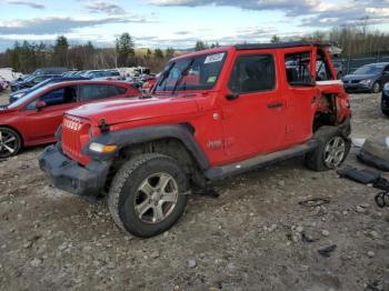  Salvage Jeep Wrangler