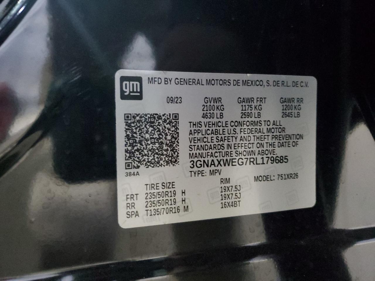 Chevrolet Equinox Rs Image 12