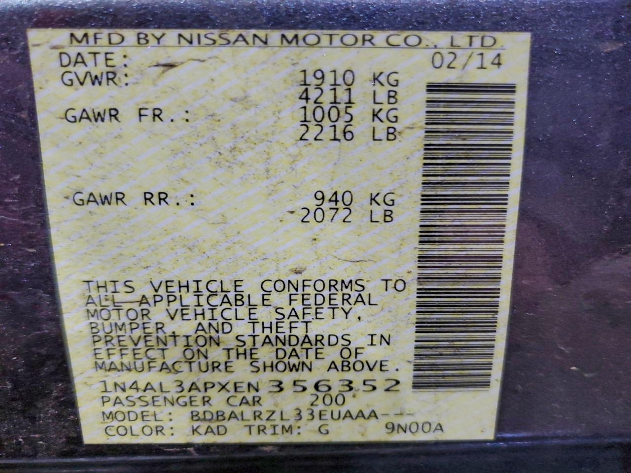 Nissan Altima 2.5 Image 10