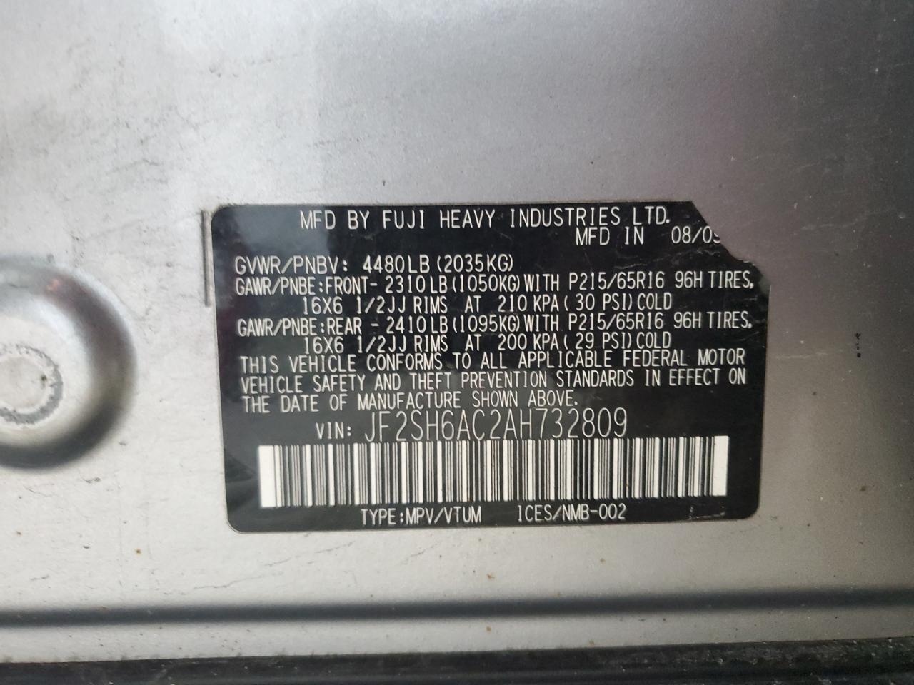 Subaru Forester 2.5x Image 10