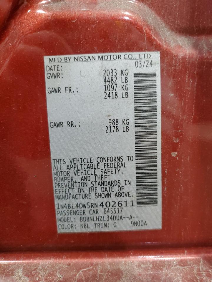 Nissan Altima Sv Image 5