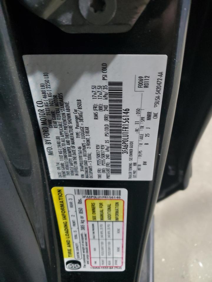 Ford Fusion Se Hybrid Image 8