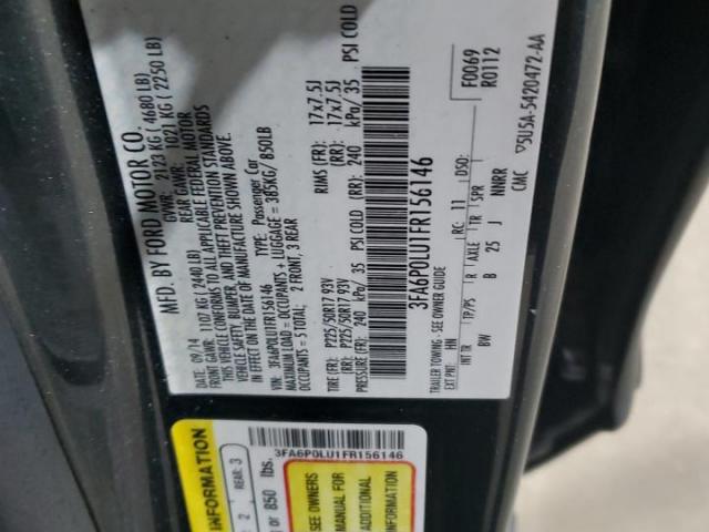 Ford Fusion Se Hybrid Image 8