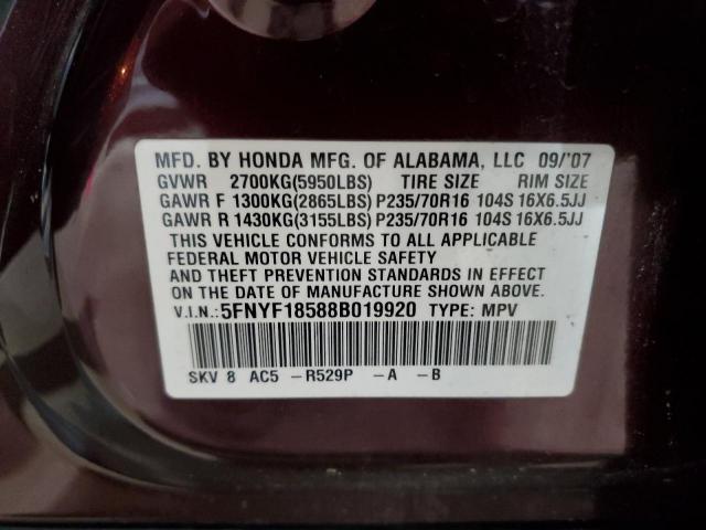 Honda Pilot Exl Image 11