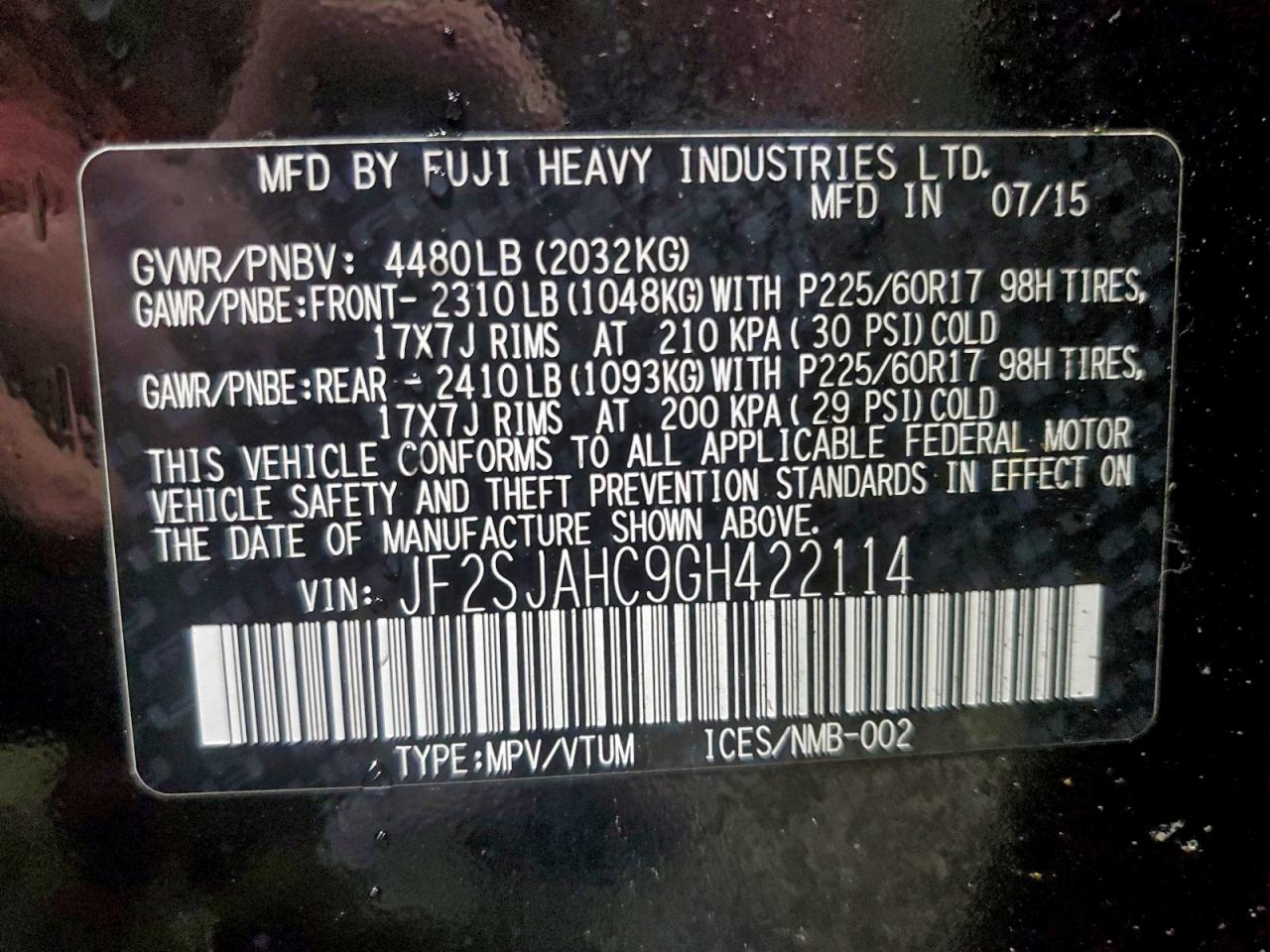 Subaru Forester 2.5i Limited Image 9