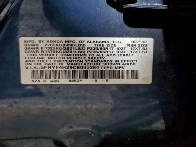 Honda Pilot Lx Image 9