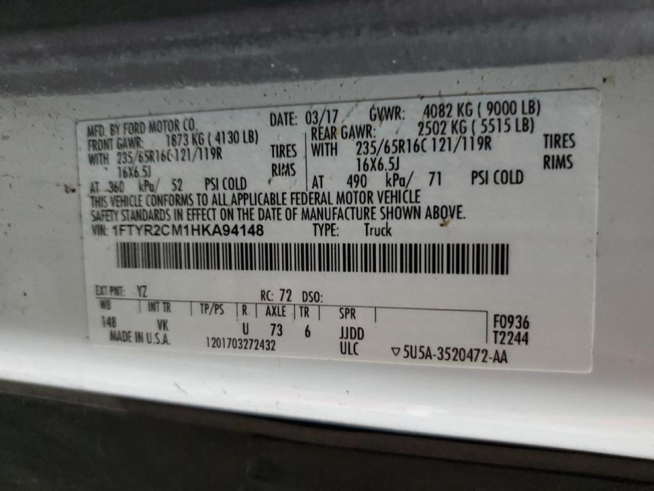 Ford Transit T-250 Image 13