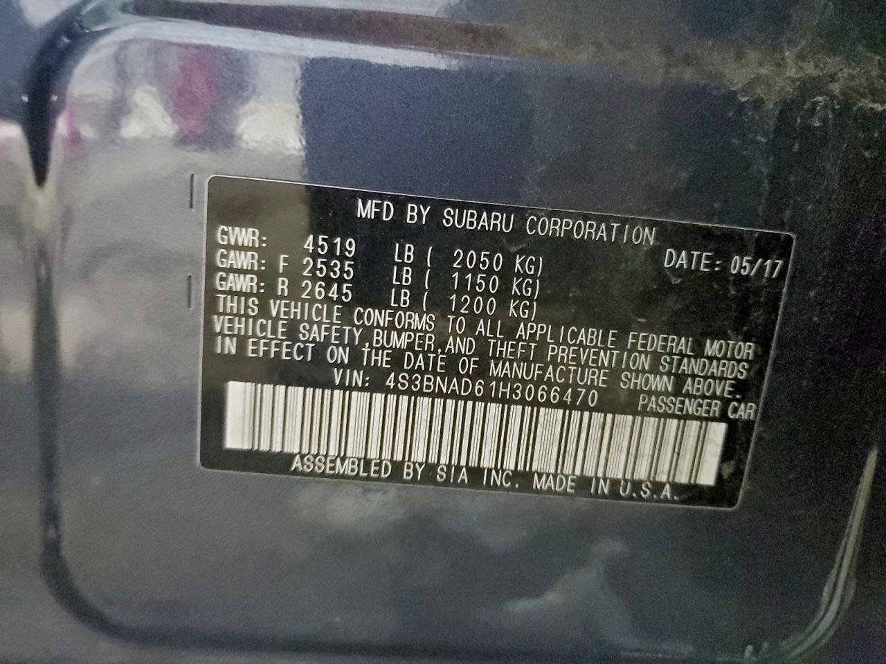 Subaru Legacy 2.5i Premium Image 10