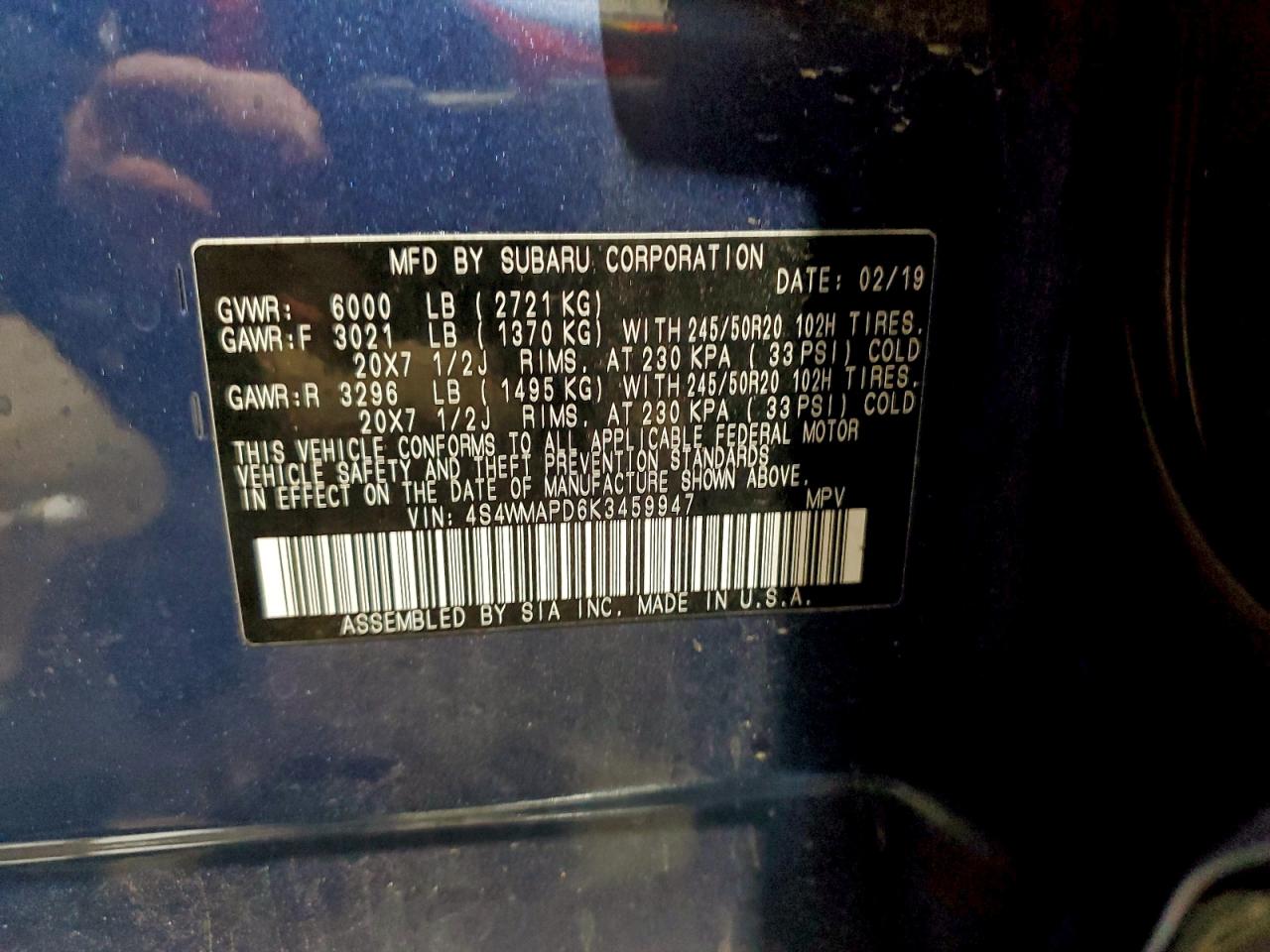 Subaru Ascent Limited Image 10