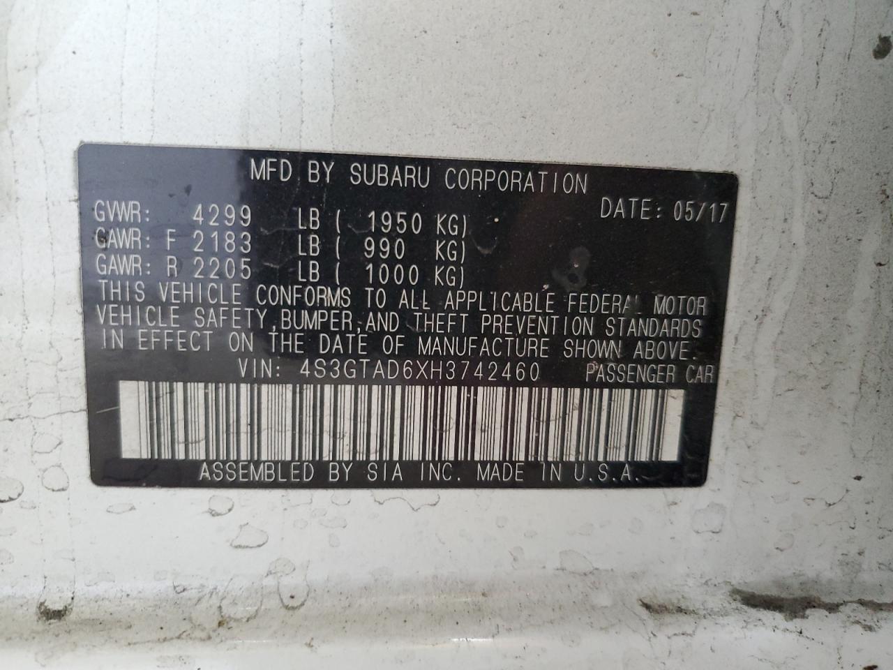 Subaru Impreza Premium Plus Image 3